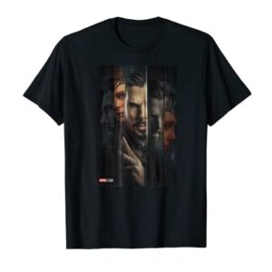 Marvel Doctor Strange In The Multiverse Of Madness Panels T-Shirt