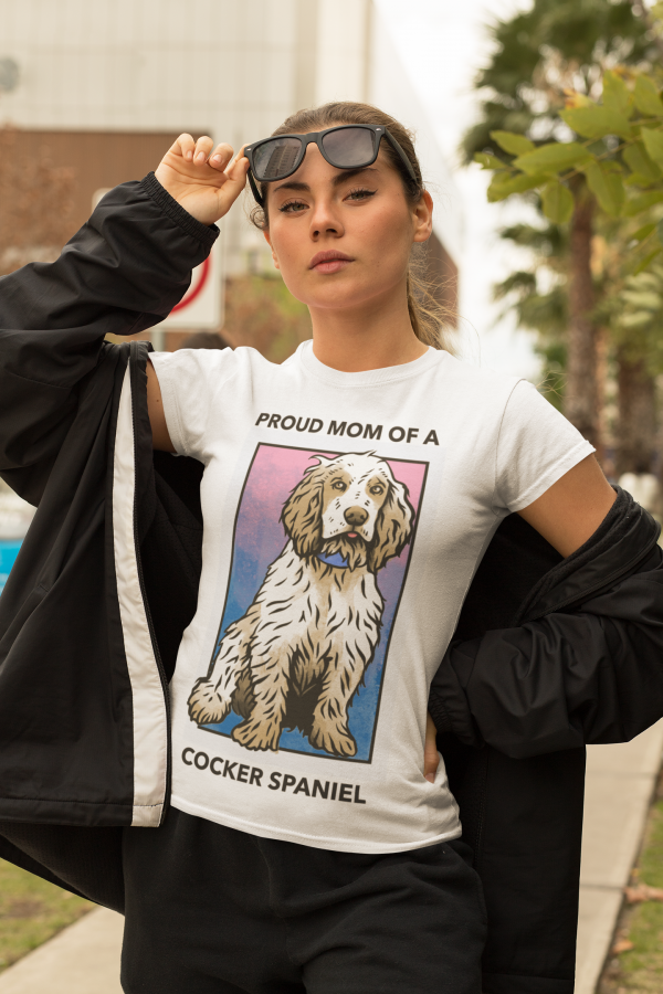 Proud Mom of a Cocker Spaniel T-Shirt